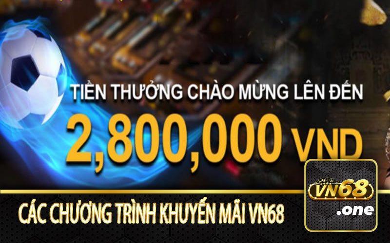 Nhận tiền thưởng lớn tại cổng game VN68