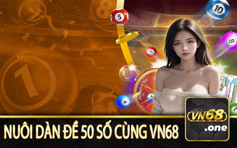 Chiến thuật nuôi dàn đề 50 số cùng cổng game VN68