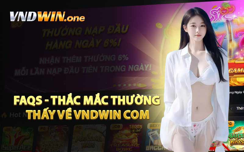 FAQs - Thắc Mắc Thường Thấy Về VNDWIN Com